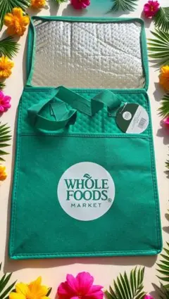 Whole Foods Market♥ハワイホールフーズ保冷バッグ新品♥