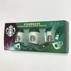 Starbucks プレミアムソリュブルコーヒーミニカップ 3カップ入り