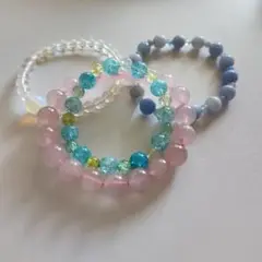 天然石？ブレスレット4点