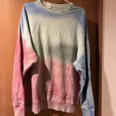 stein シュタイン タイダイ　ダメージスウェット stein シュタイン タイダイ ダメージスウェット - メルカリ