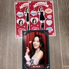 TWICE ミナ ファミマ ランダムステッカー ランダムブロマイド