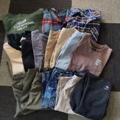 キッズ服セット まとめ 150cm 半袖、長袖、トップス、ズボン