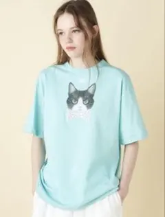 FURFUR 上國料萌衣コラボ HanaプリントTシャツのサムネイル