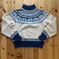 古着　ヴィンテージ　ノルディックセーター