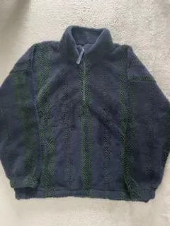 80s 90s CHAPS フリースジャケット 古着 USA製ラルフローレン