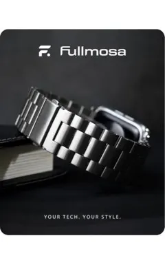 Fullmosaアップルウォッチバンド46mm(S11/10) シルバー