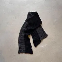 00s dolce&gabbana grey black muffler