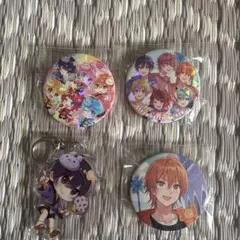 ななもりアクリルキーホルダー、すとぷり缶バッジ