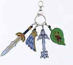 勇者の持ち物キーホルダー　ロト 40周年記念展　ドラクエ　the DIVE