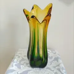 工芸ガラス　マルティ―グラス　鯉の置物　一輪挿し　花瓶　オブジェ　インテリア 工芸ガラス マルティ―グラス 鯉の置物 一輪挿し 花瓶 オブジェ