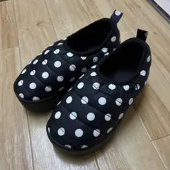 SUBU 厚底 ドット柄スリッパ 00サイズ 収納袋付き - メルカリ