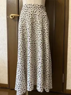 BEAUTY&YOUTH UNITED ARROWSレオパード フレアスカート