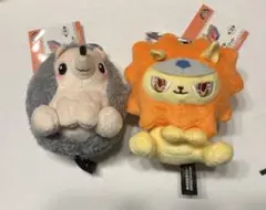 家庭教師ヒットマンREBORN! 匣アニマル ぬいぐるみマスコット 2種 家庭教師ヒットマンREBORN! 匣アニマル ぬいぐるみマスコット 2種