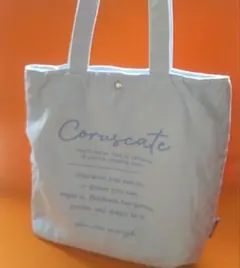 Coboca+ ロゴ入り キャンバス トートバッグ ライトブルー即購入可能！のサムネイル