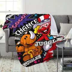 ジャグラー【非売品】GOGO! CHANCE クッション縦32cm×横39cm ジャグラー GOGO!CHANCE テーブルクッション | ぱちキャラ
