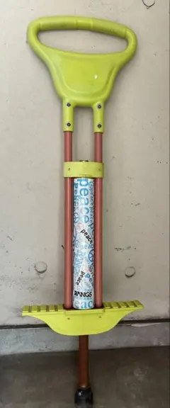 RANGS Balance Hopping スプリングホッピングトイ 黄緑色