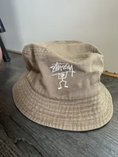 Stussy ベージュ バケットハット
