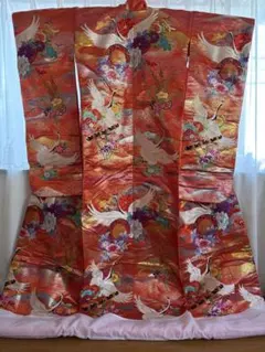 新品 色打掛 花嫁衣装 唐織 雅楽 正絹 - メルカリ