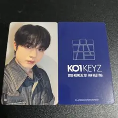 KO1KEYZ 柳谷伊冴 ファンミ ラントレ 007 トレカ