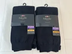 定価8800円　新品　福助　贅沢混紡レギンス　10分丈　黒　M〜Ｌ　日本製