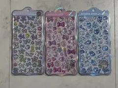 「正規品」 ボンボンドロップシール ちゅるきら　オーロラ3枚セット