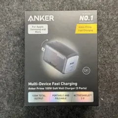 Anker Prime Wall Charger 100W 3ports GaN