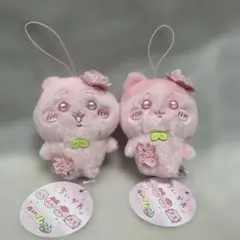 ちいかわ ぬいぱれっと　〜さくらいろ〜マスコット ちいかわ&ハチワレ　2体セット