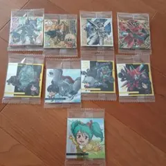 ガンダム ウエハースシール9枚セット