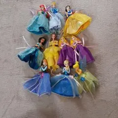 ディズニープリンセス キーホルダー 9個セット 9個セット！ ディズニープリンセス キーホルダー - メルカリ