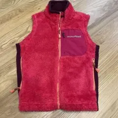 【先着順】mont-bell ベスト　110サイズ ピンク