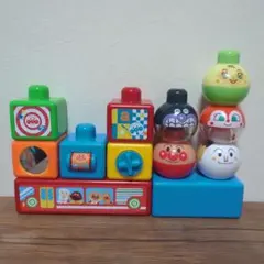アンパンマンキャラクター　ベビーブロック