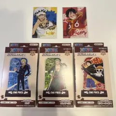 ONE PIECE スタンディ 3種セット　生ブロマイド　まとめ売り
