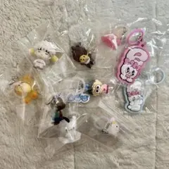 めじるしアクセサリー まとめ売り モンチッチ ズートピア サンリオ 10個