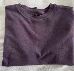 ユニクロ / ソフトニットフリースクルーネックT / Mサイズ