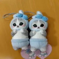 モフサンド　うさにゃんマスコット　２個セット