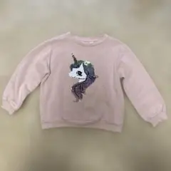 【H&M エイチアンドエム】サイズ130 裏起毛　トレーナー