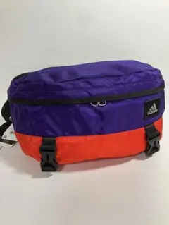 adidas ボディバッグ 25281 パープル×オレンジのサムネイル