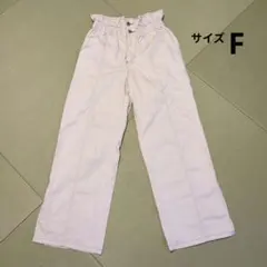 【ems】センターライン入りパンツ　　　　　　　　(サイドにスリット入り)