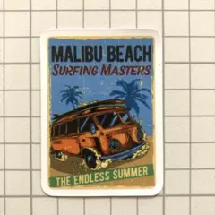 防水ステッカー サーフボード ボード ハワイ 海 リアガラス サーフィン ビーチ
