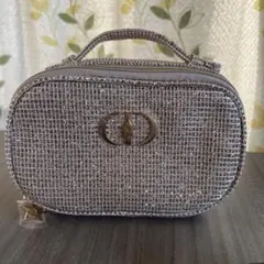 未使用 Dior ホリデー クリスマスコフレ ゴールド ラウンドポーチ