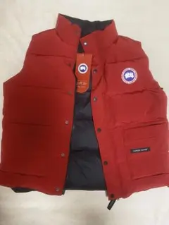新品！CANADA GOOSE フリー スタイル クルー ベスト L 赤