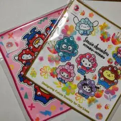 サンリオ　ミャクミャク　ミニタオル　2枚　大阪関西万博　EXPO2025