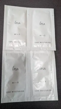 IPSA CORE MOISTURIZER サンプル ME n 3 & 8