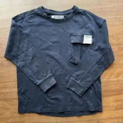 ZARA KIDS 長袖Tシャツ　ロンT 128 ネイビー