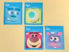 4枚セット★東京ディズニーシー ピクサープレイタイム2019 シール ステッカー