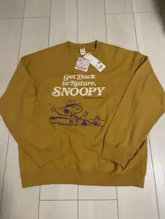 新品　ユニクロ　スヌーピー　ピーナッツ　スウェット　XL