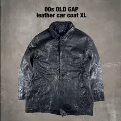 野村訓市愛用old GAPカーコート レザージャケットM/M - メルカリ