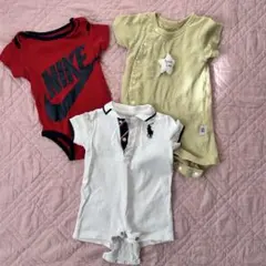 赤ちゃん 半袖ロンパース