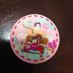 Disney 刺繍　缶バッジ　シュガー・ラッシュ