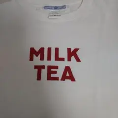 MILK TEA プリント Tシャツ Mサイズ